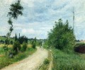 la carretera de auvers pontoise 1879 Camille Pissarro